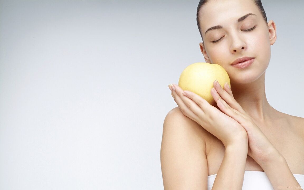 Mặt nạ từ Quince